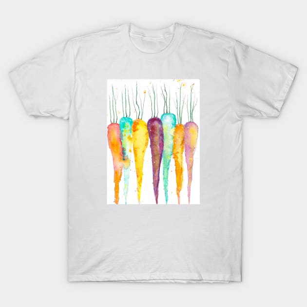 Carrots T-Shirt by Tstafford